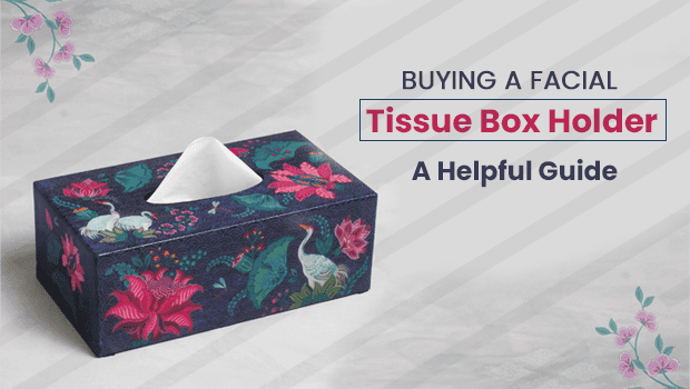 Facial Tissue Box Holder