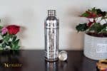 Sterling Silver Water Bottle Medium, Real Silver Water Bottle, Sterling Silver bottle, Silver bottles, Silver 750ml bottle, Nestaire Silver bottles