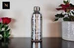 Sterling Silver Water Bottle Medium, Real Silver Water Bottle, Sterling Silver bottle, Silver bottles, Silver 750ml bottle, Nestaire Silver bottles