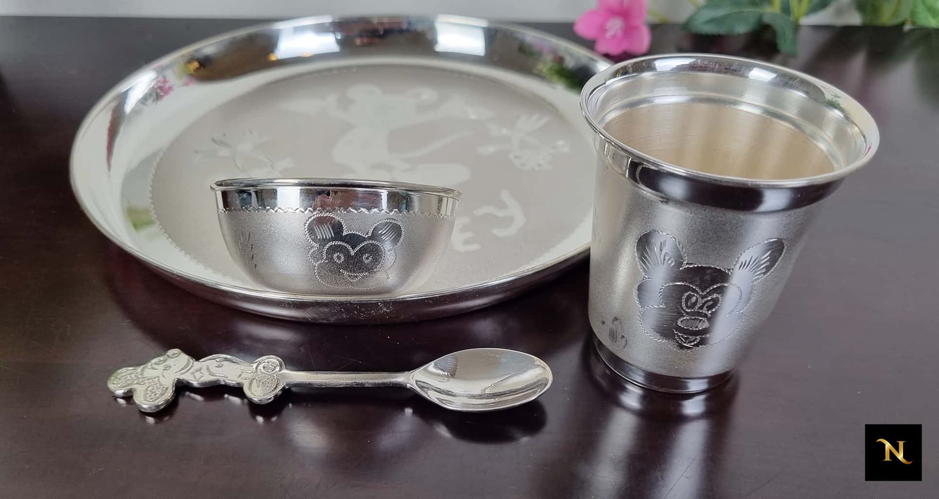 Pure silver set discount